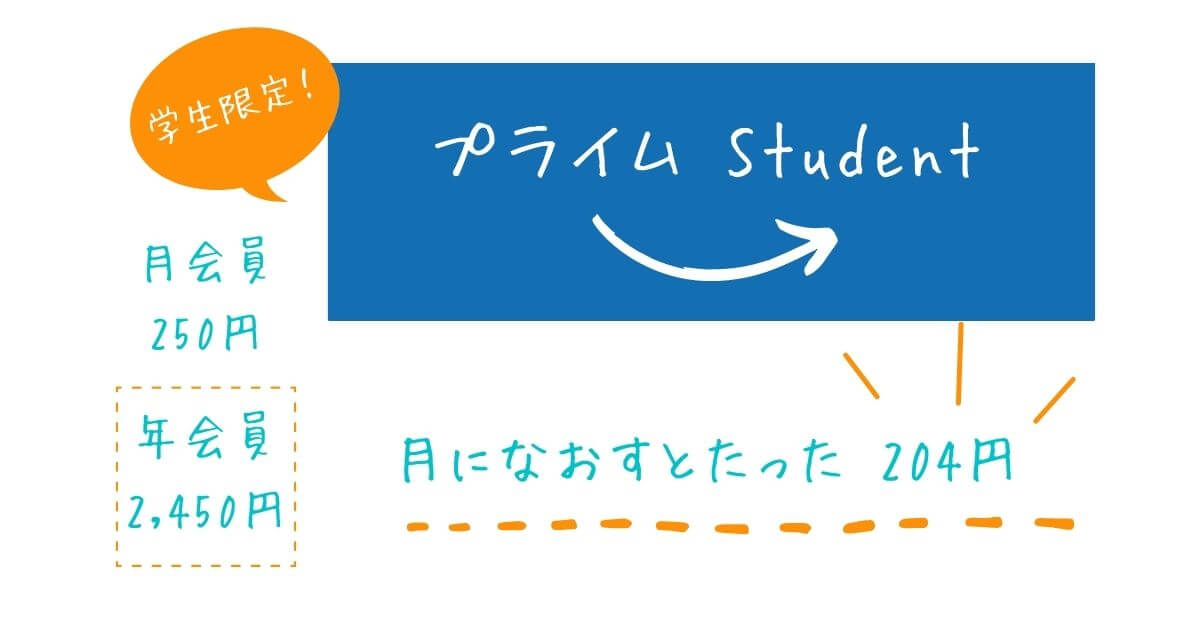 プライムStudent料金