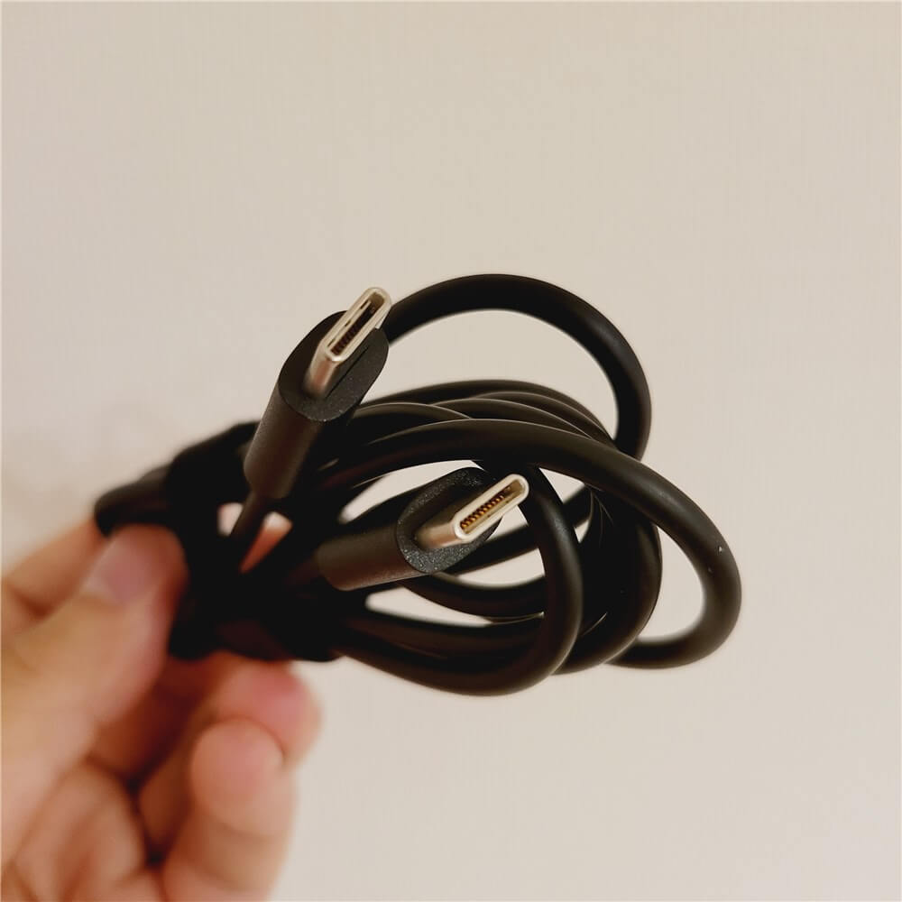 baseus100w quick charger付属ケーブル