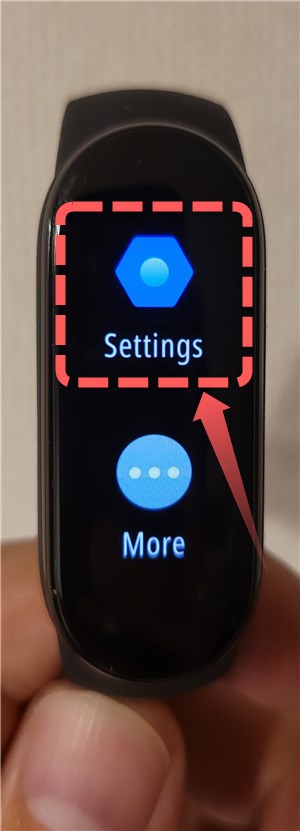 MiBand6-Setting