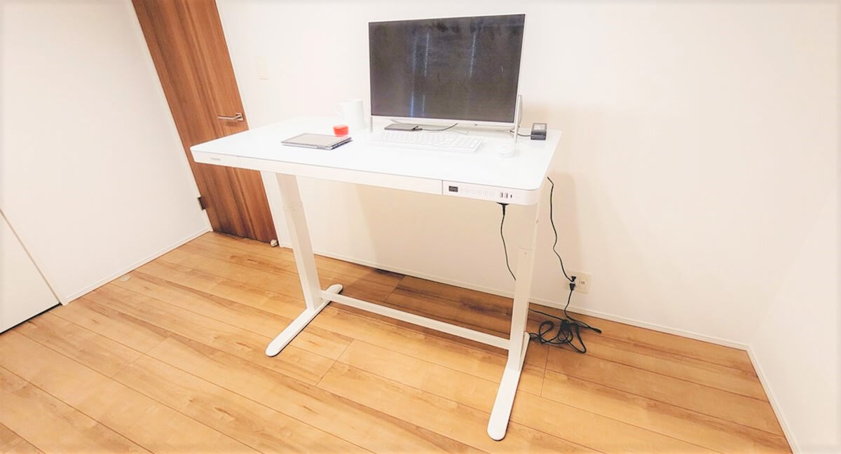 PCとFLEXISPOT EG8