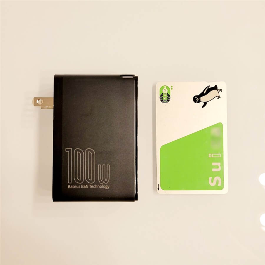 Baseus GaN2Pro Quick ChargerとSuica