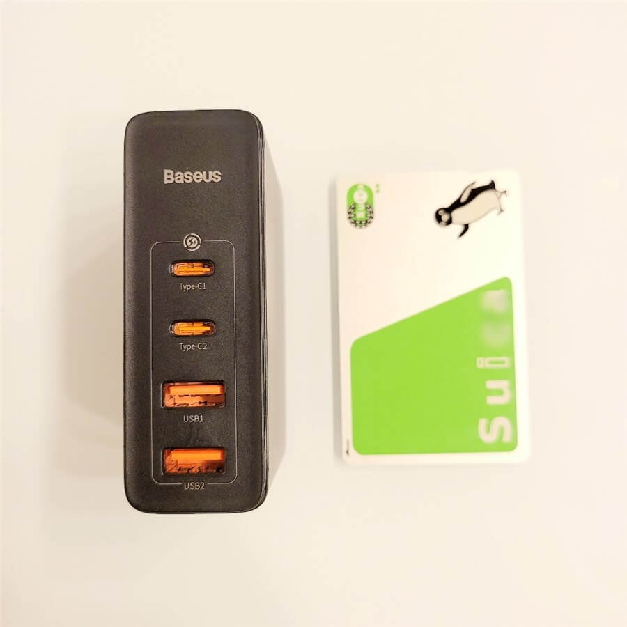 Baseus GaN2Pro Quick ChargerとSuica