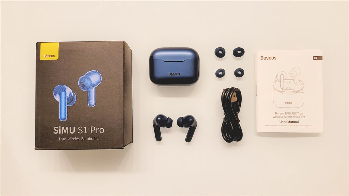 Baseus SiMU S1 Pro梱包物