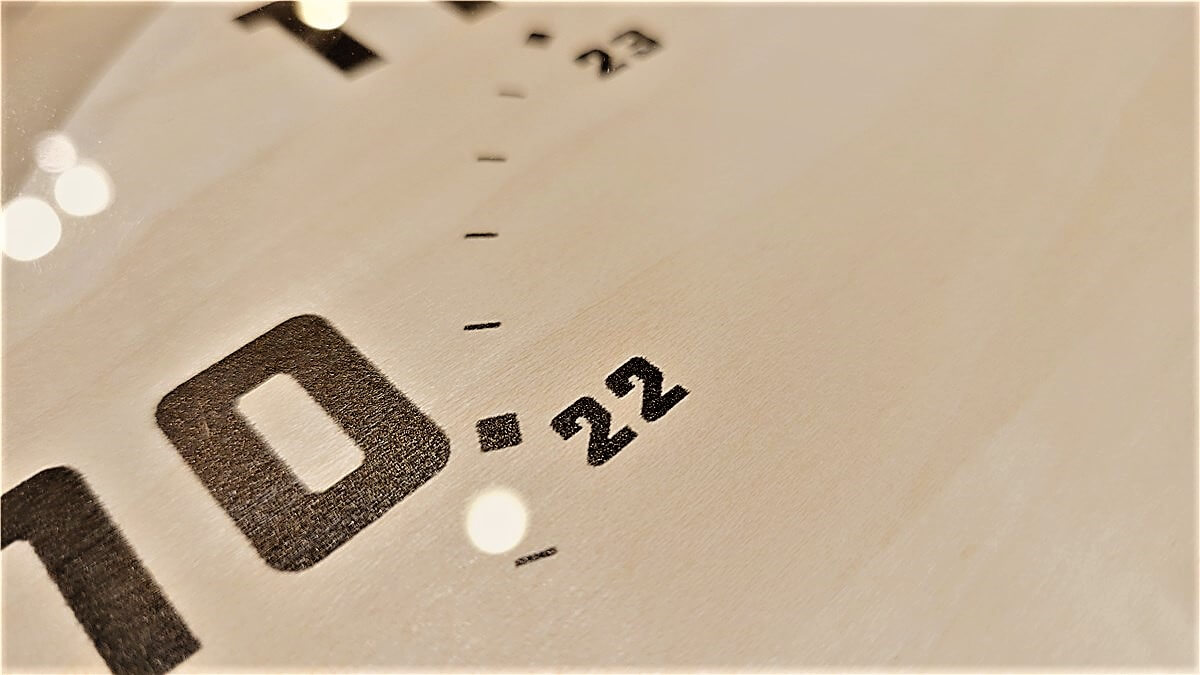 KATOMOKU muku round wall clock8