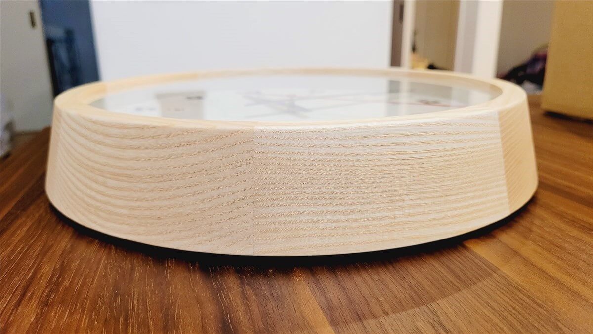 KATOMOKU muku round wall clock8