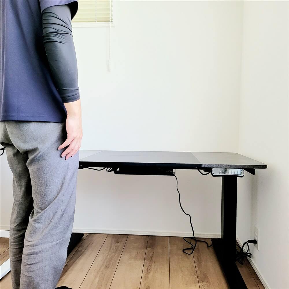 一番低くしたFLEXISPOT EQ5