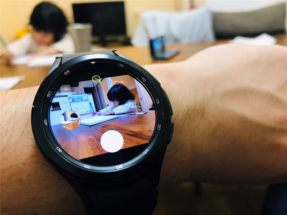 Galaxy Watch4 Classicリモートシャッター